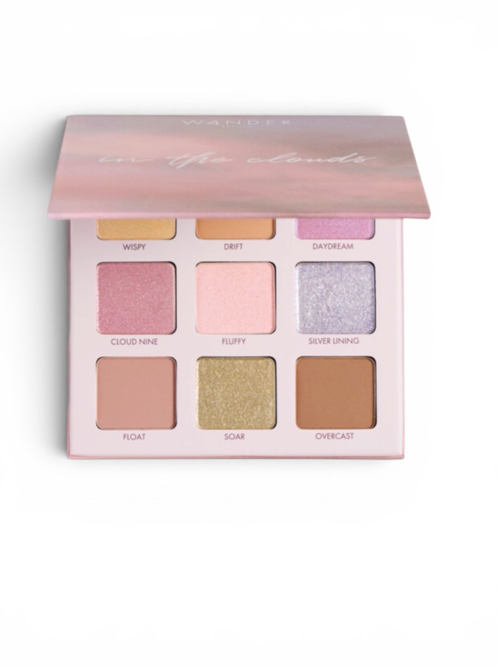 Wander On the Clouds Pink & Shimmer Eyeshadow Palette